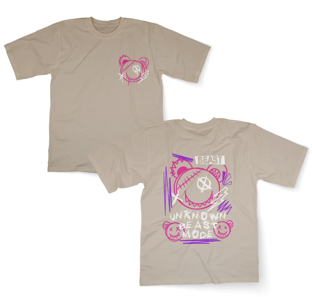 Beast Mode 100% Cotton Unisex Oversized T-Shirt