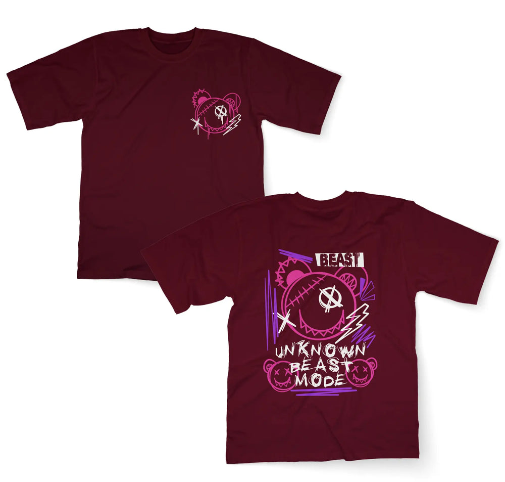Beast Mode 100% Cotton Unisex Oversized T-Shirt