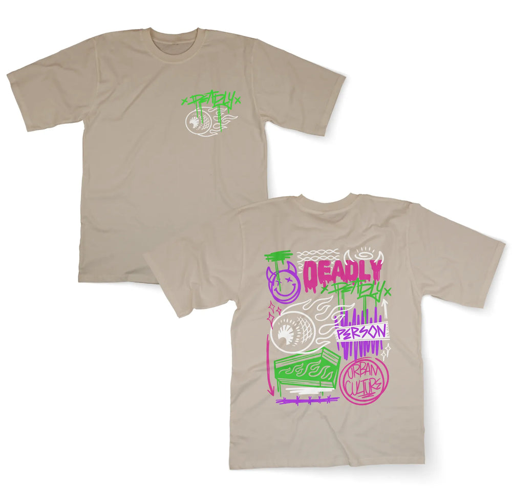 Deadly Person Oversized 100% Unisex T-Shirt